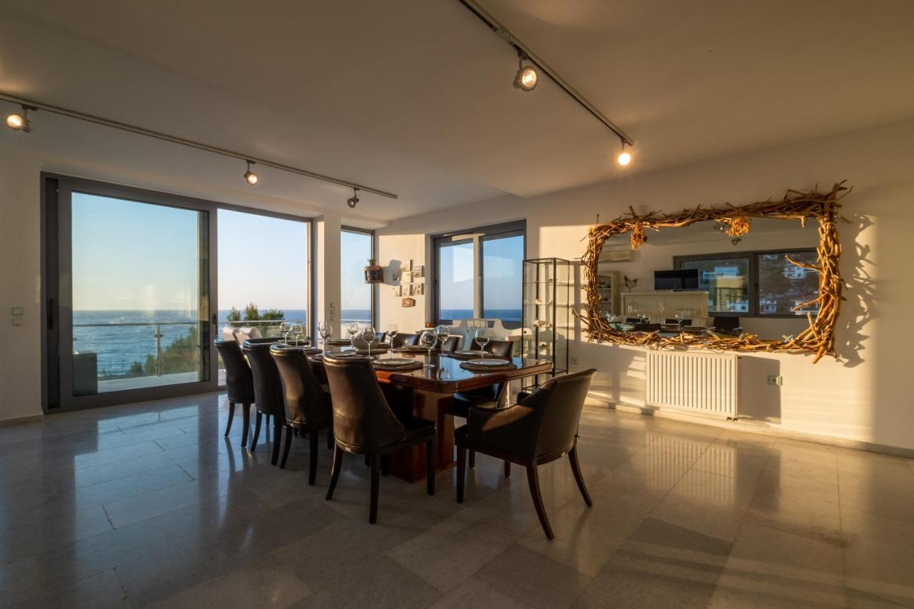 Icarus Luxury Beachfront Villa Gialiskari  Екстериор снимка